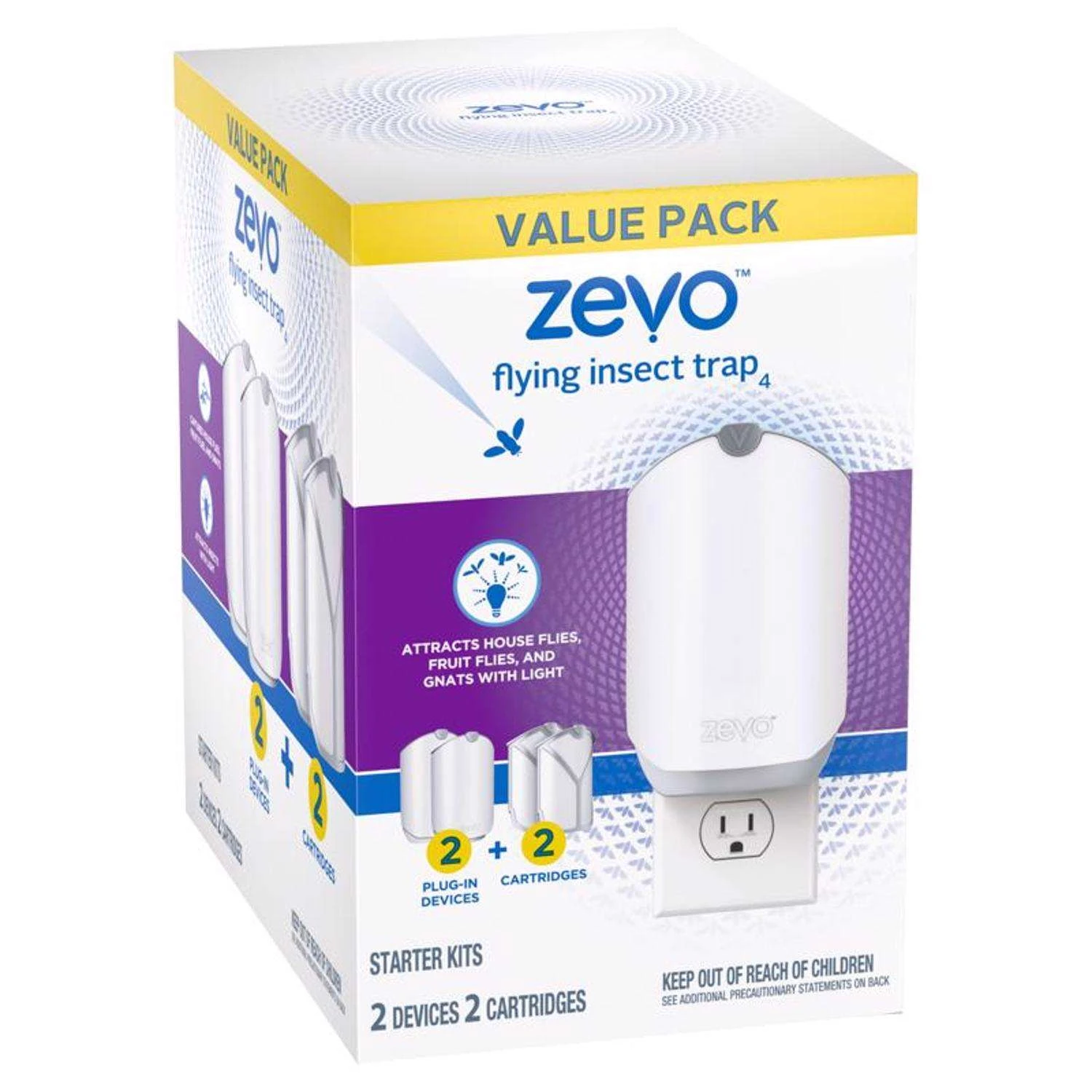 Zevo Value Pack Flying Insect Trap 4 Zevo Value Pack Flying Insect Trap - Image 4
