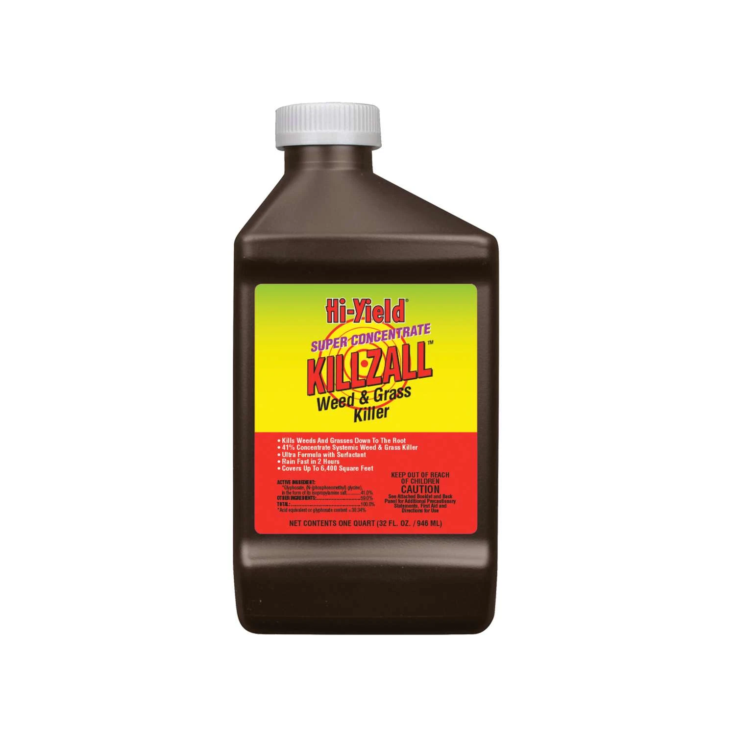 Hi-Yield Killzall Weed And Grass Killer Concentrate 32 Oz 1 Hi-Yield Killzall Weed And Grass Killer Concentrate 32 Oz