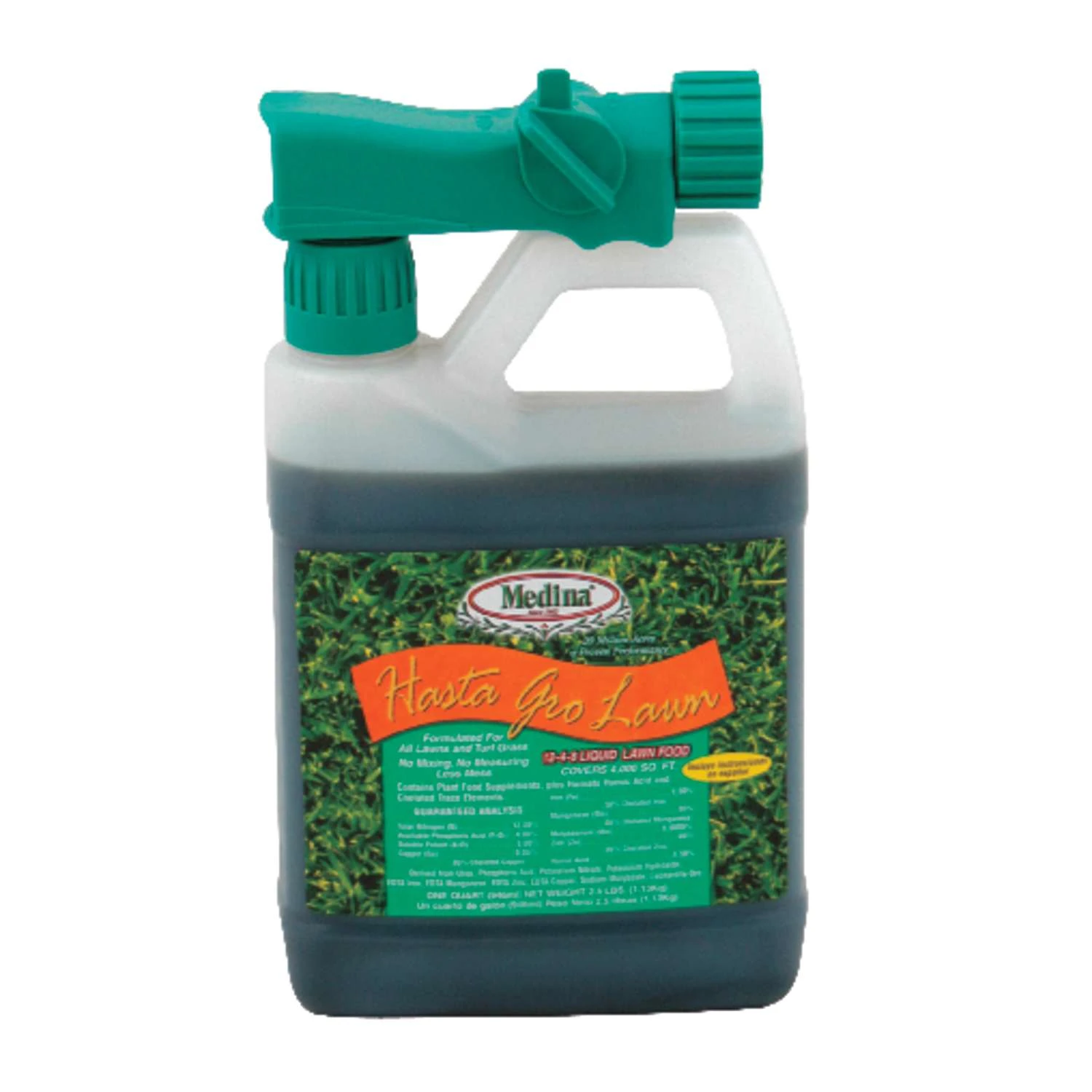 Medina Hasta Grow Lawn All-Purpose Lawn Food For All Grasses 4000 Sq Ft 1 Medina Hasta Grow Lawn All-Purpose Lawn Food For All Grasses 4000 Sq Ft