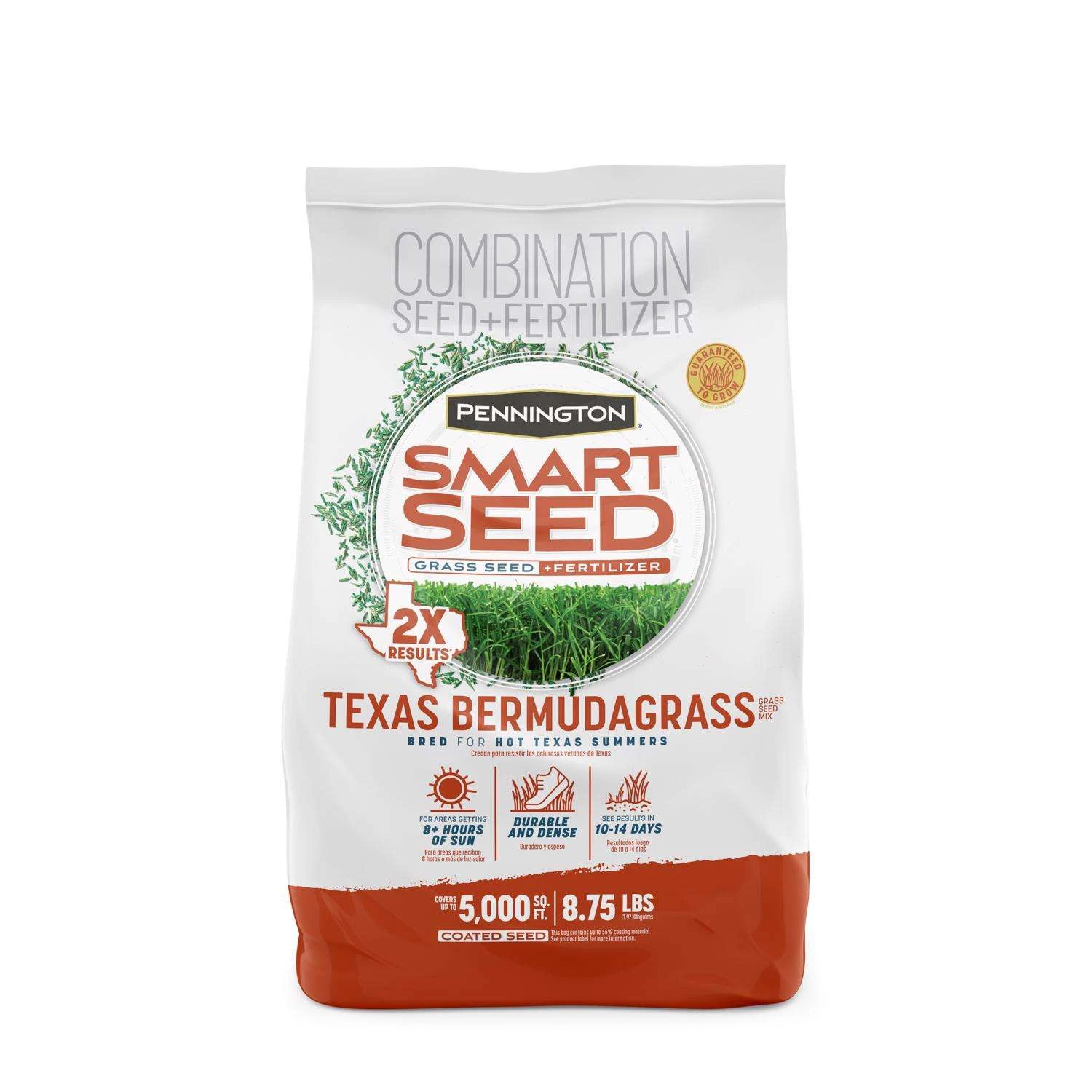 Pennington Smart Seed Texas Bermuda Full Sun Grass Seed And Fertilizer 8.75 Lb 1 Pennington Smart Seed Texas Bermuda Full Sun Grass Seed And Fertilizer 8.75 Lb