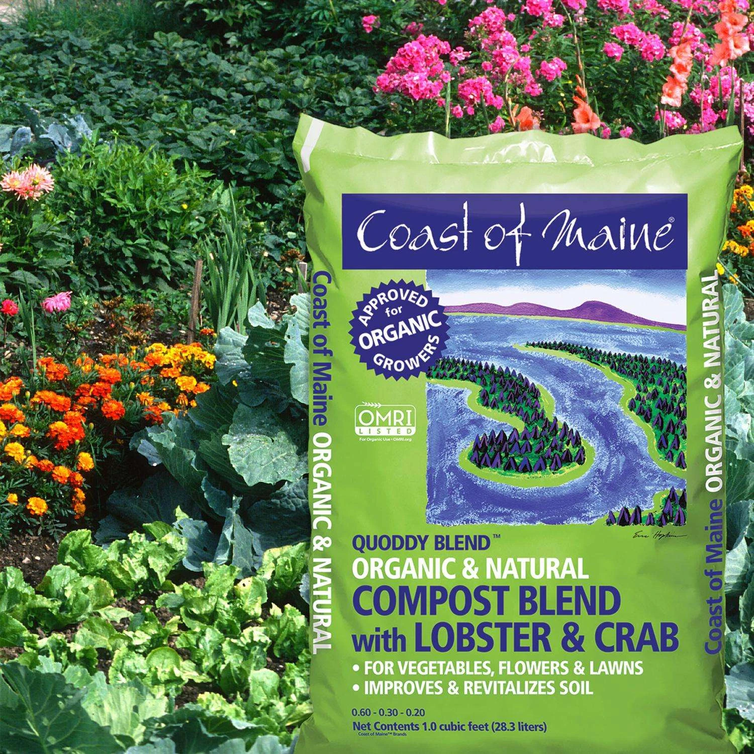 Coast Of Maine Quoddy Blend Organic Soil Conditioner 1 Cu Ft 3 Coast Of Maine Quoddy Blend Organic Soil Conditioner 1 Cu Ft - Image 3