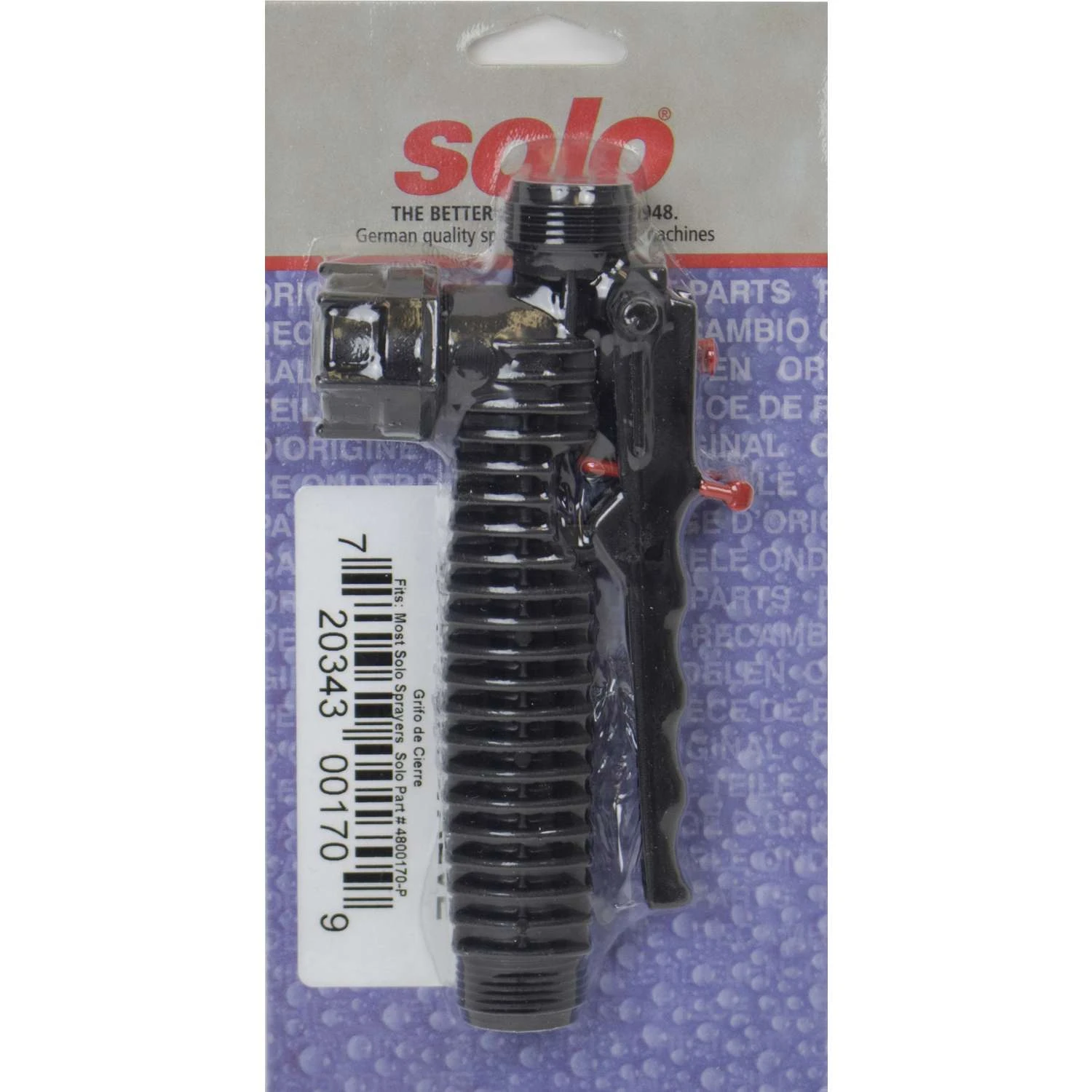 Solo Sprayer Sprayer Shut-Off Valve 1 Solo Sprayer Sprayer Shut-Off Valve