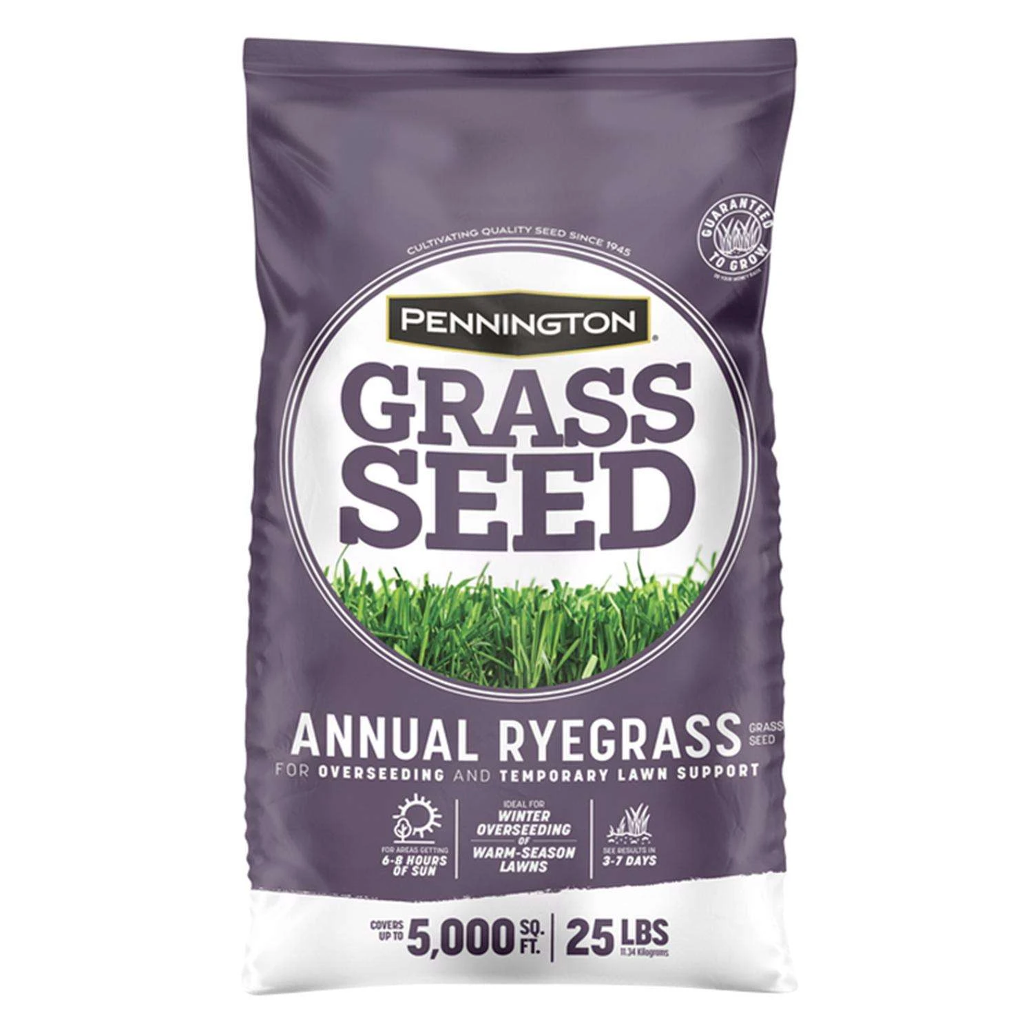 Pennington Annual Ryegrass Sun Or Shade Grass Seed 25 Lb 1 Pennington Annual Ryegrass Sun Or Shade Grass Seed 25 Lb