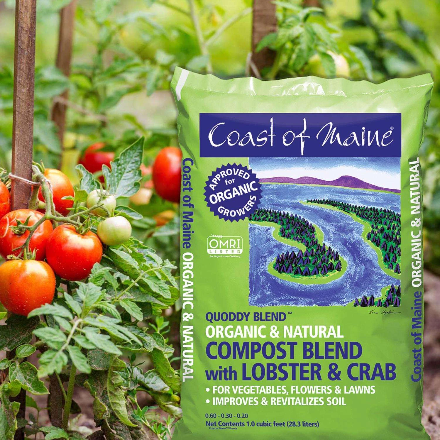 Coast Of Maine Quoddy Blend Organic Soil Conditioner 1 Cu Ft 2 Coast Of Maine Quoddy Blend Organic Soil Conditioner 1 Cu Ft - Image 2