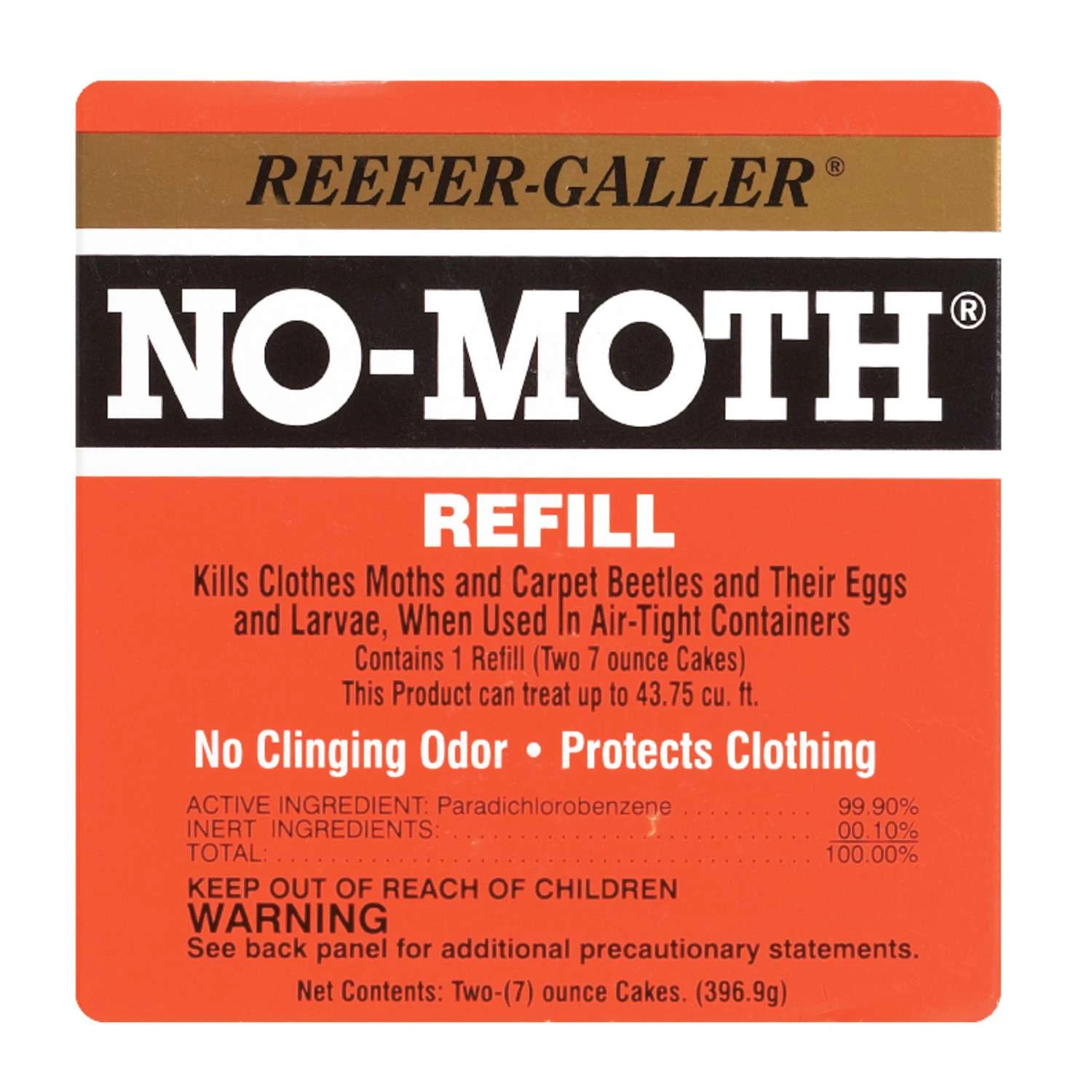 Reefer-Galler NO-MOTH Moth Balls 7 Oz 1 Reefer-Galler NO-MOTH Moth Balls 7 Oz