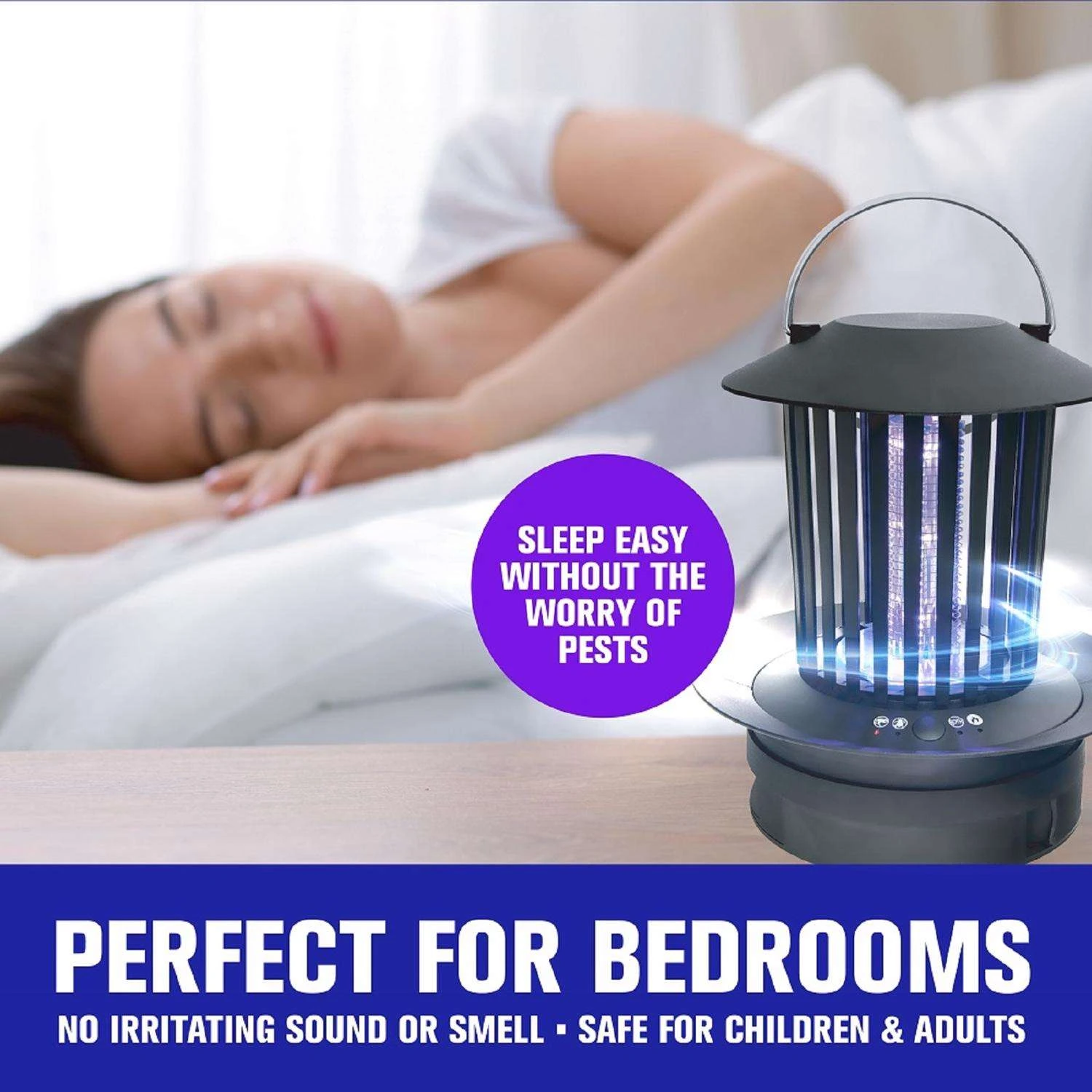 Bell & Howell Monster Indoor And Outdoor Insect And Mosquito Zapper 1200 Sq Ft 18 W 4 Bell & Howell Monster Indoor And Outdoor Insect And Mosquito Zapper 1200 Sq Ft 18 W - Image 4