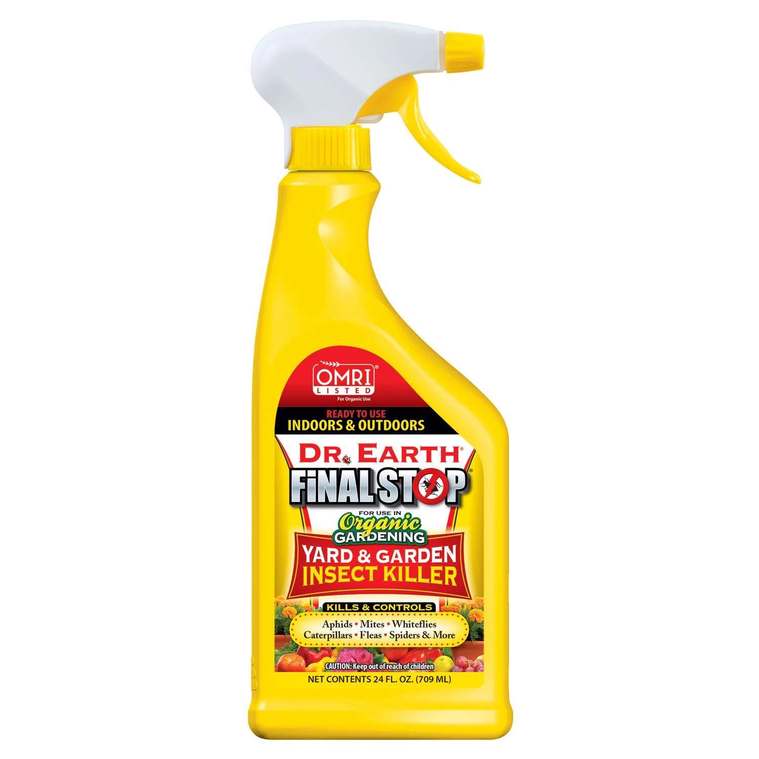 Dr. Earth Final Stop Yard & Garden Organic Insect Killer Liquid 24 Oz 1 Dr. Earth Final Stop Yard & Garden Organic Insect Killer Liquid 24 Oz