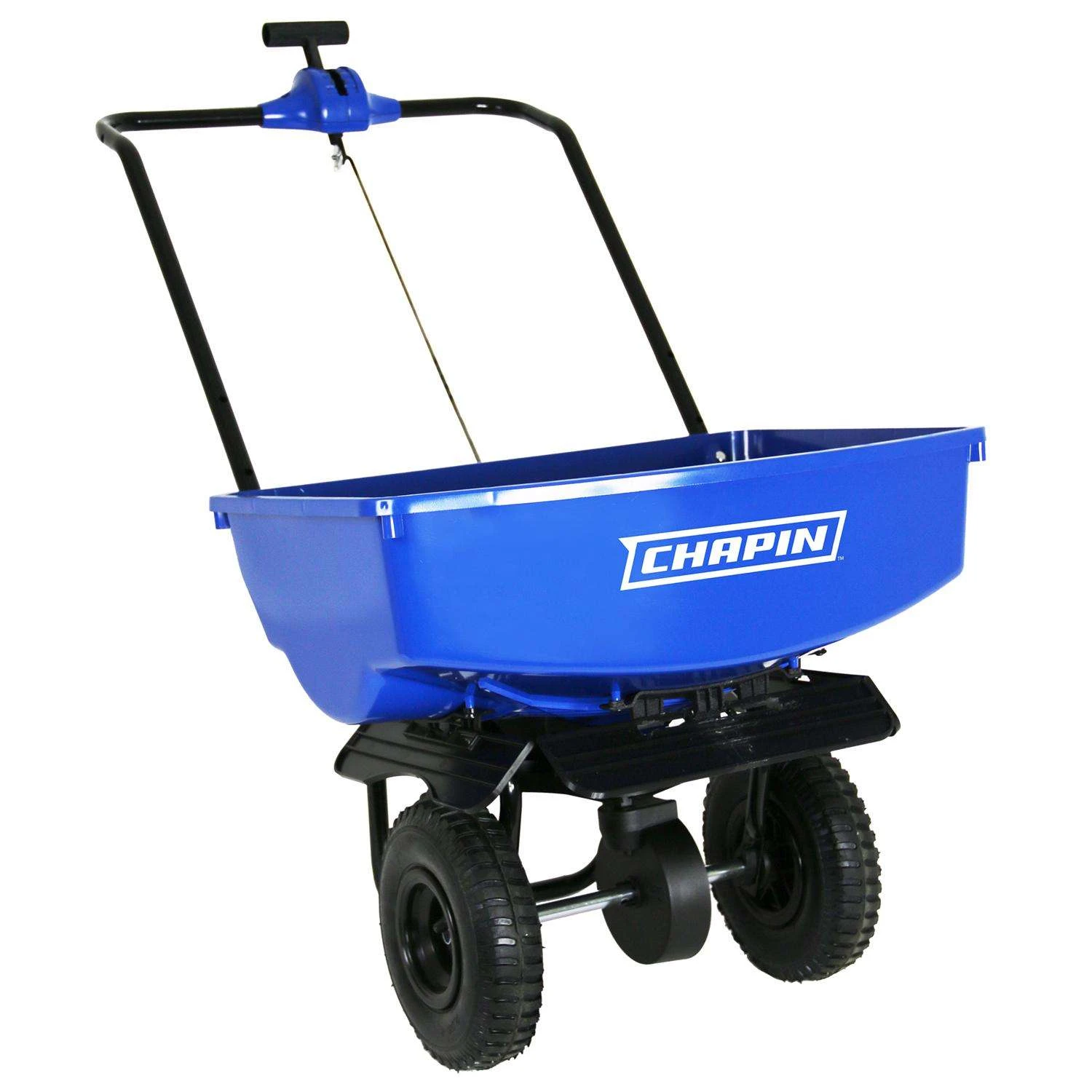 Chapin 96 In. W Push Spreader For Salt/Ice Melt 70 Lb 1 Chapin 96 In. W Push Spreader For Salt/Ice Melt 70 Lb