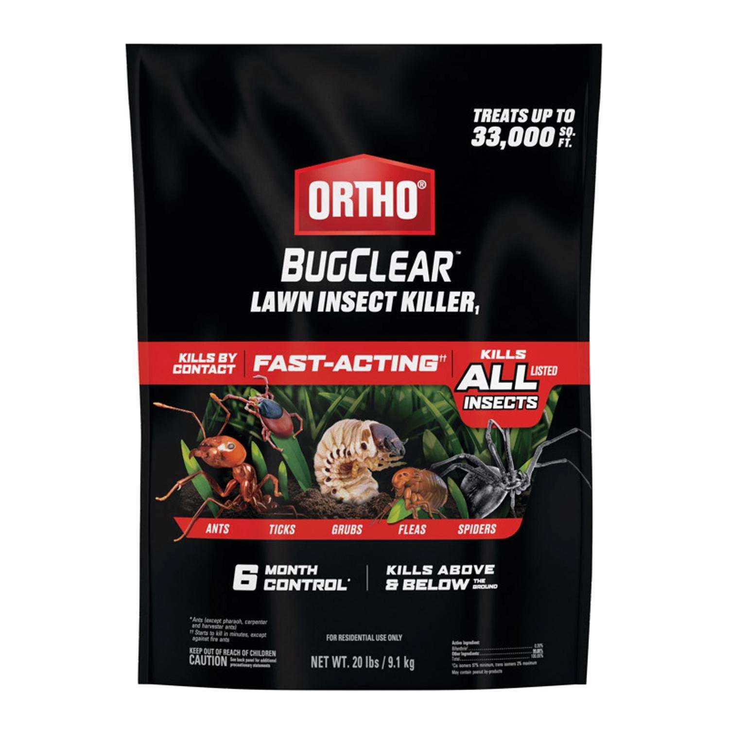 Ortho BugClear Insect Killer Granules 20 Lb 1 Ortho BugClear Insect Killer Granules 20 Lb