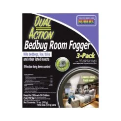 Bonide Dual Action Bed Bug And Flea Fogger Aerosol 2 Oz