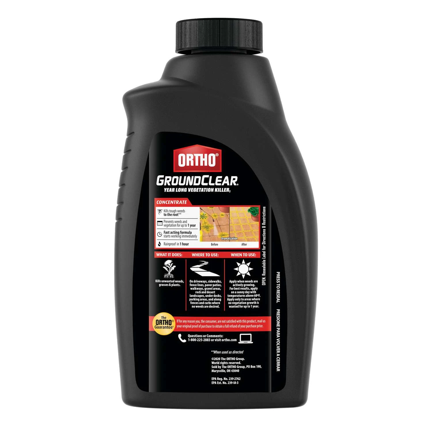 Ortho GroundClear Year Long Vegetation Killer Concentrate 32 Oz 2 Ortho GroundClear Year Long Vegetation Killer Concentrate 32 Oz - Image 2