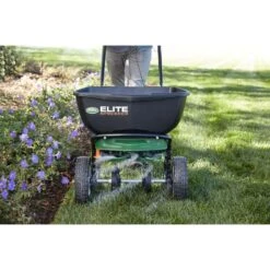 Scotts Elite 72 In. W Broadcast Push Spreader For Fertilizer/Ice Melt/Seed 30 Lb -Roundup Hub 33e46a3e 8726 4a91 a53e 3c580bd9c39d