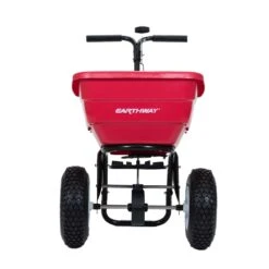 EarthWay Push Spreader For Ice Melt/Seeds 80 Lb