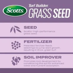 Scotts Turf Builder Perennial Ryegrass Sun Or Shade Fertilizer/Seed/Soil Improver 5.6 Lb -Roundup Hub 3c3f97bb 6339 492c 9608 ec4dc1911126