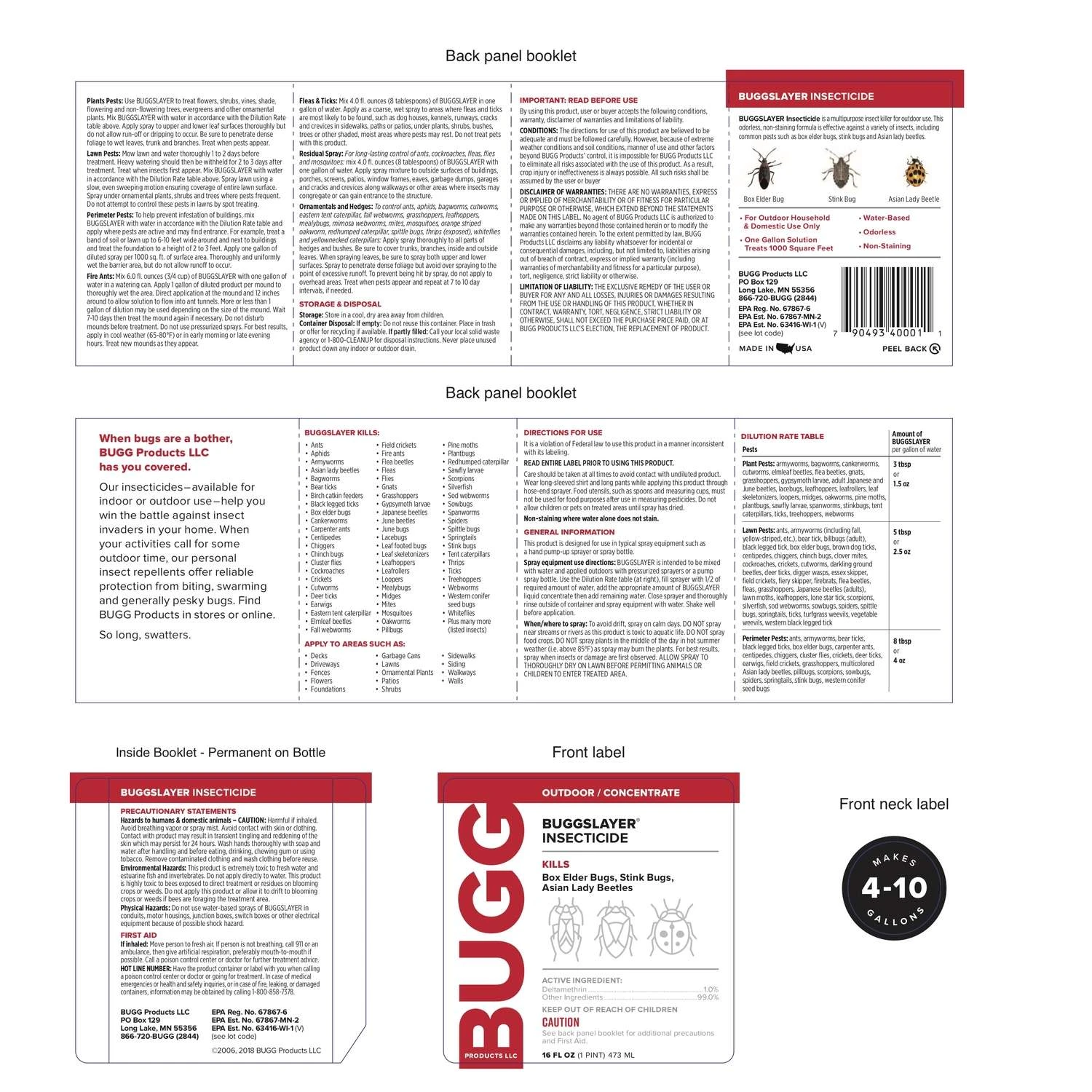 BUGG BUGGSLAYER Stink Bug Killer Liquid Concentrate 16 Oz 5 BUGG BUGGSLAYER Stink Bug Killer Liquid Concentrate 16 Oz - Image 5