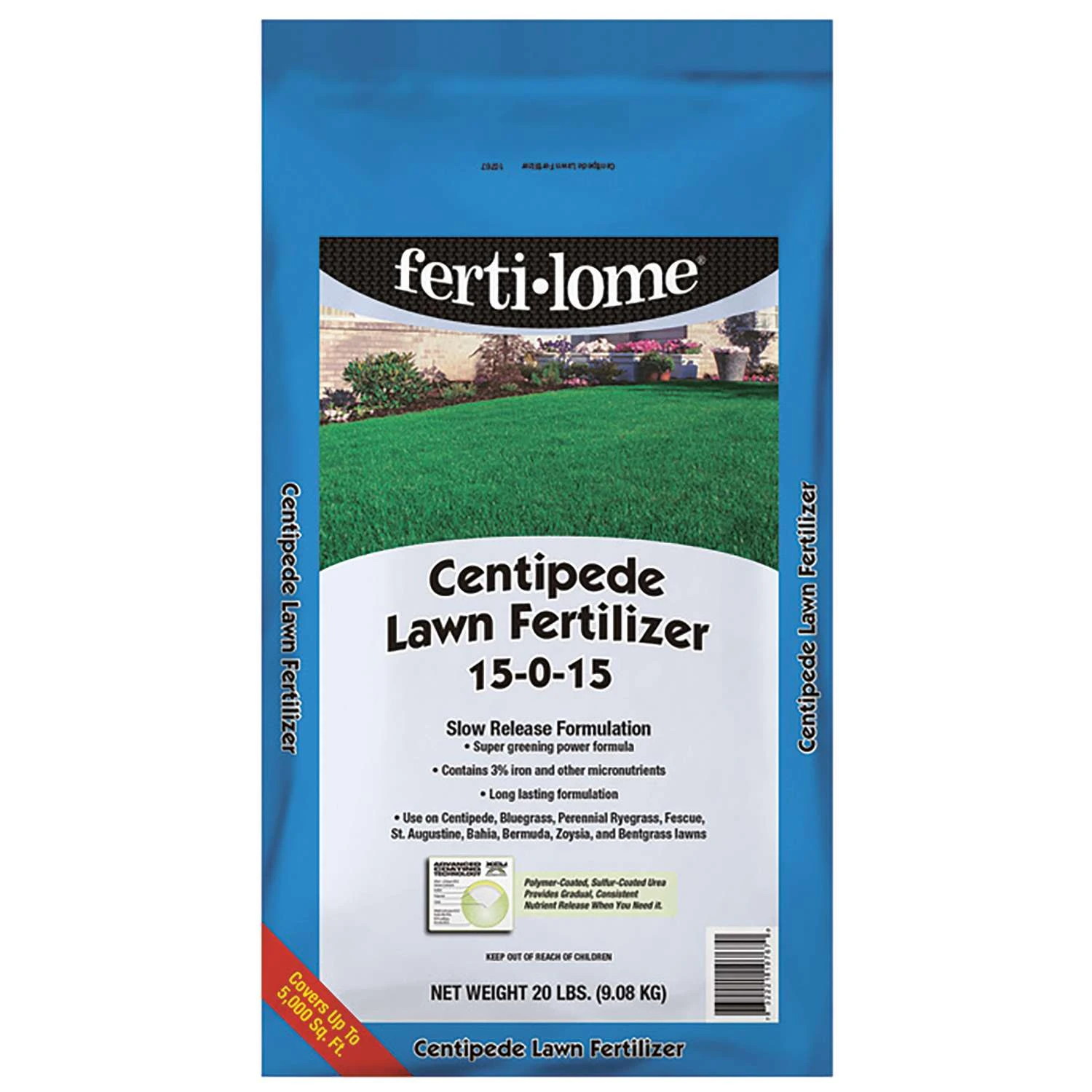 Ferti-lome Slow-Release Nitrogen Lawn Fertilizer For Centipede Grass 5000 Sq Ft 1 Ferti-lome Slow-Release Nitrogen Lawn Fertilizer For Centipede Grass 5000 Sq Ft