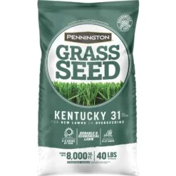 Pennington Kentucky 31 Tall Fescue Grass Sun Or Shade Grass Seed 40 Lb