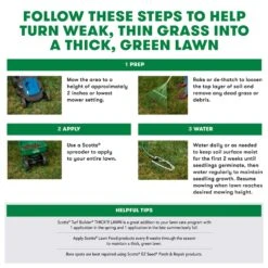 Scotts Turf Builder ThickR Bermuda Grass Sun Or Shade Grass Seed And Fertilizer 12 Lb -Roundup Hub 4870cd26 4fd8 4521 b1e1 5f59e2ebc0ae