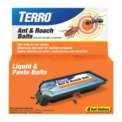 TERRO Ant And Roach Bait Station 4 Pk
