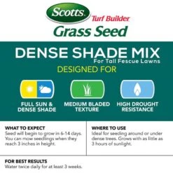 Scotts Turf Builder Tall Fescue Grass Dense Shade Grass Seed 3 Lb -Roundup Hub 646901da e61f 48a9 8325 a7fa9cdfb341