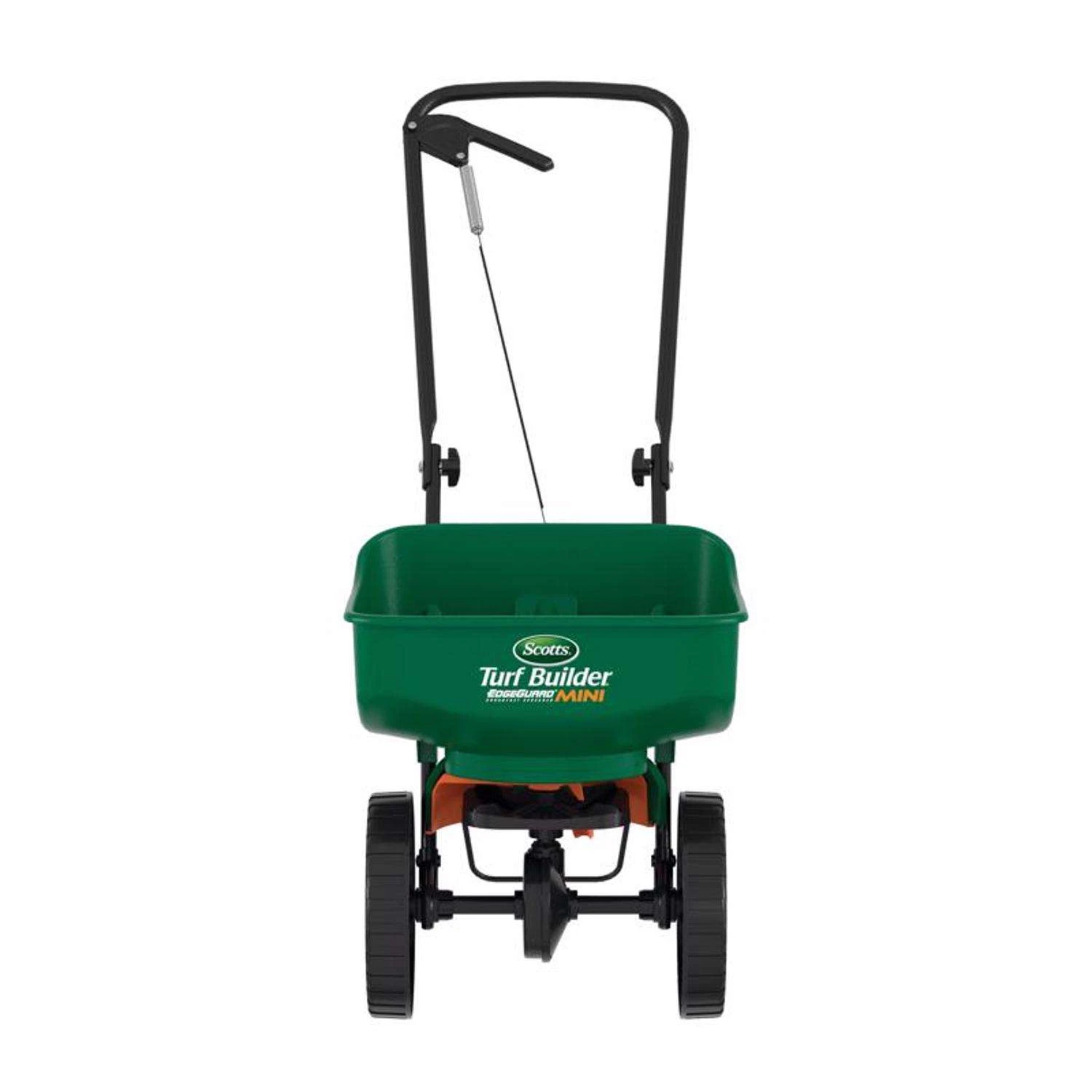 Scotts Turf Builder EdgeGuard Mini 60 In. W Push Spreader For Fertilizer/Seed 23 Lb 1 Scotts Turf Builder EdgeGuard Mini 60 In. W Push Spreader For Fertilizer/Seed 23 Lb
