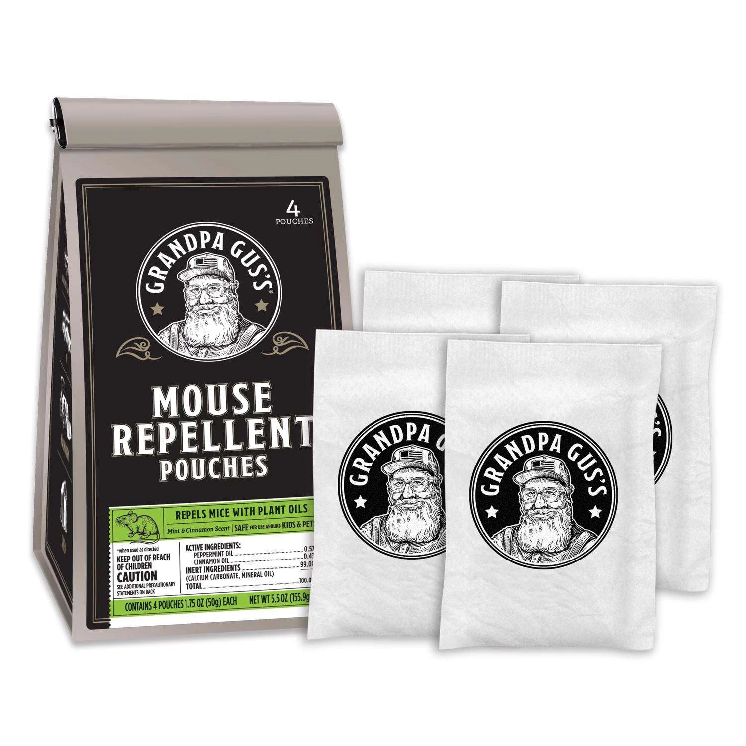 Grandpa Gus's Animal Repellent Scent Pouch For Mice 4 Pk 1 Grandpa Gus's Animal Repellent Scent Pouch For Mice 4 Pk