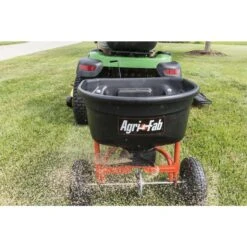Agri-Fab 10 Ft. W Tow Behind Spreader For Fertilizer/Grass Seed/Ice Melt 110 Lb -Roundup Hub 6f1701b7 323b 4fb2 8e4f 0a011875a204