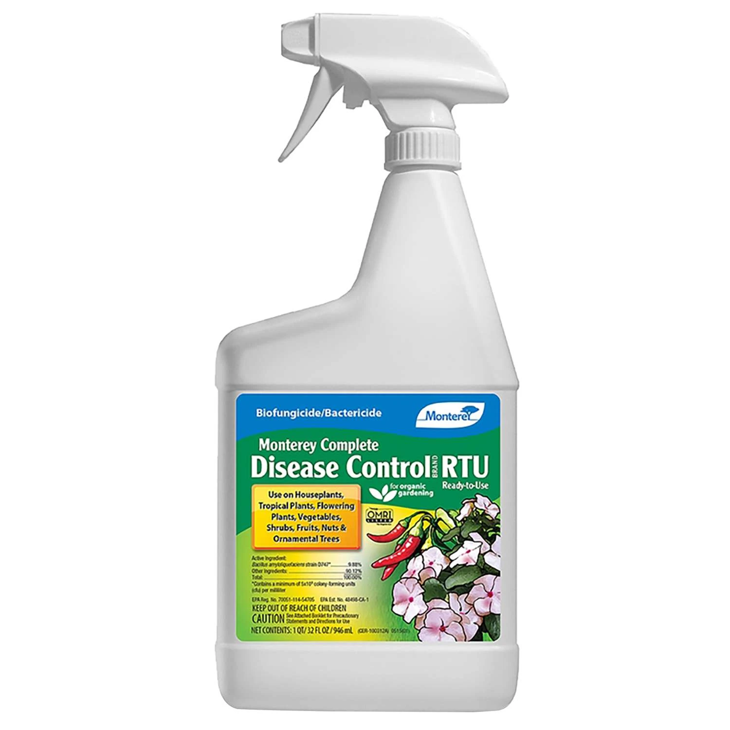 Monterey Complete Organic Liquid Disease Control 1 Qt 1 Monterey Complete Organic Liquid Disease Control 1 Qt