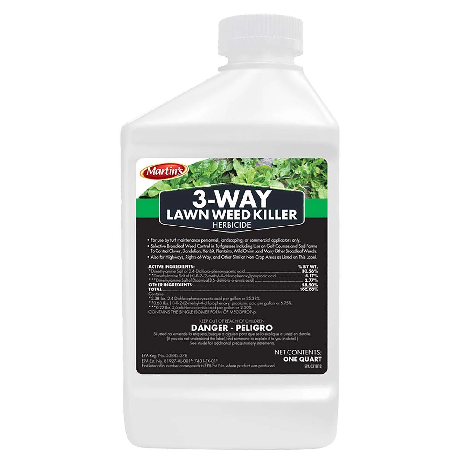 Martin's Broadleaf Herbicide Concentrate 1 Qt 1 Martin's Broadleaf Herbicide Concentrate 1 Qt