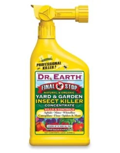 Dr. Earth Final Stop Yard & Garden Organic Insect Killer Liquid Concentrate 32 Oz