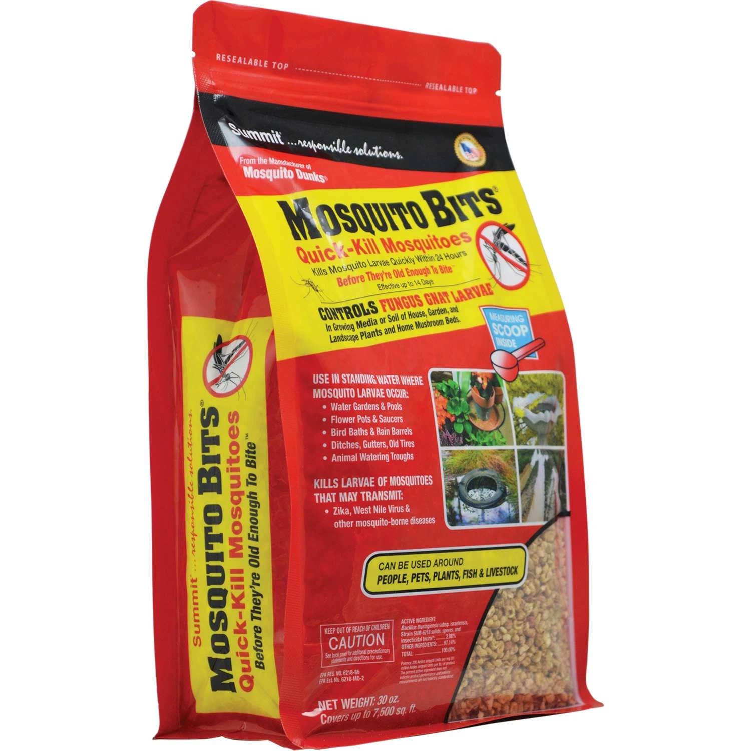 Summit Mosquito Bits Insect Killer Granules 30.5 Oz 2 Summit Mosquito Bits Insect Killer Granules 30.5 Oz - Image 2