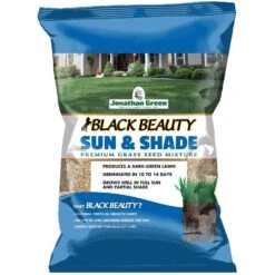 Jonathan Green Black Beauty Sun And Shade Mixed Partial Shade/Sun Grass Seed 15 Lb