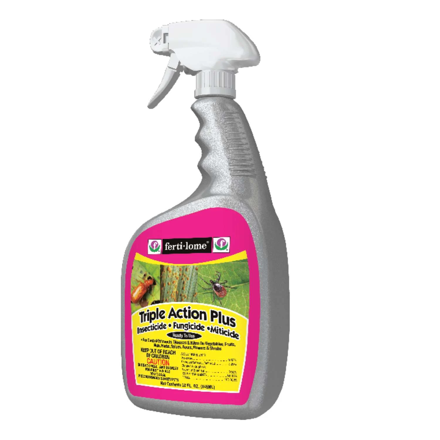 Ferti-lome Triple Action Plus Disease & Mite Control Liquid 32 Oz 1 Ferti-lome Triple Action Plus Disease & Mite Control Liquid 32 Oz