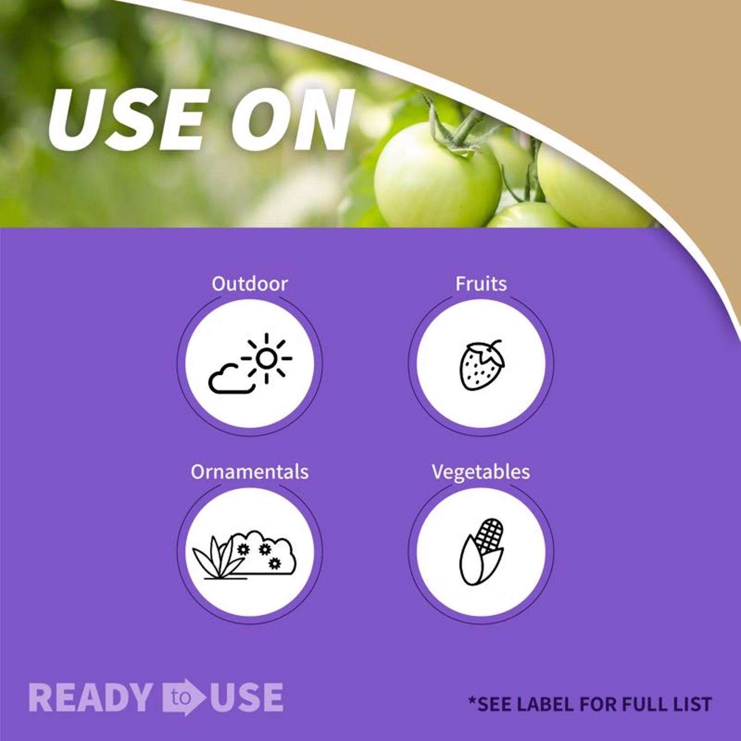 Bonide Tomato & Vegetable 3 In 1 Organic 3 In 1 Garden Insect Spray Liquid 32 Oz 4 Bonide Tomato & Vegetable 3 In 1 Organic 3 In 1 Garden Insect Spray Liquid 32 Oz - Image 4