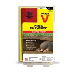 Victor Bait Worms For Gophers And Moles 10 Pk