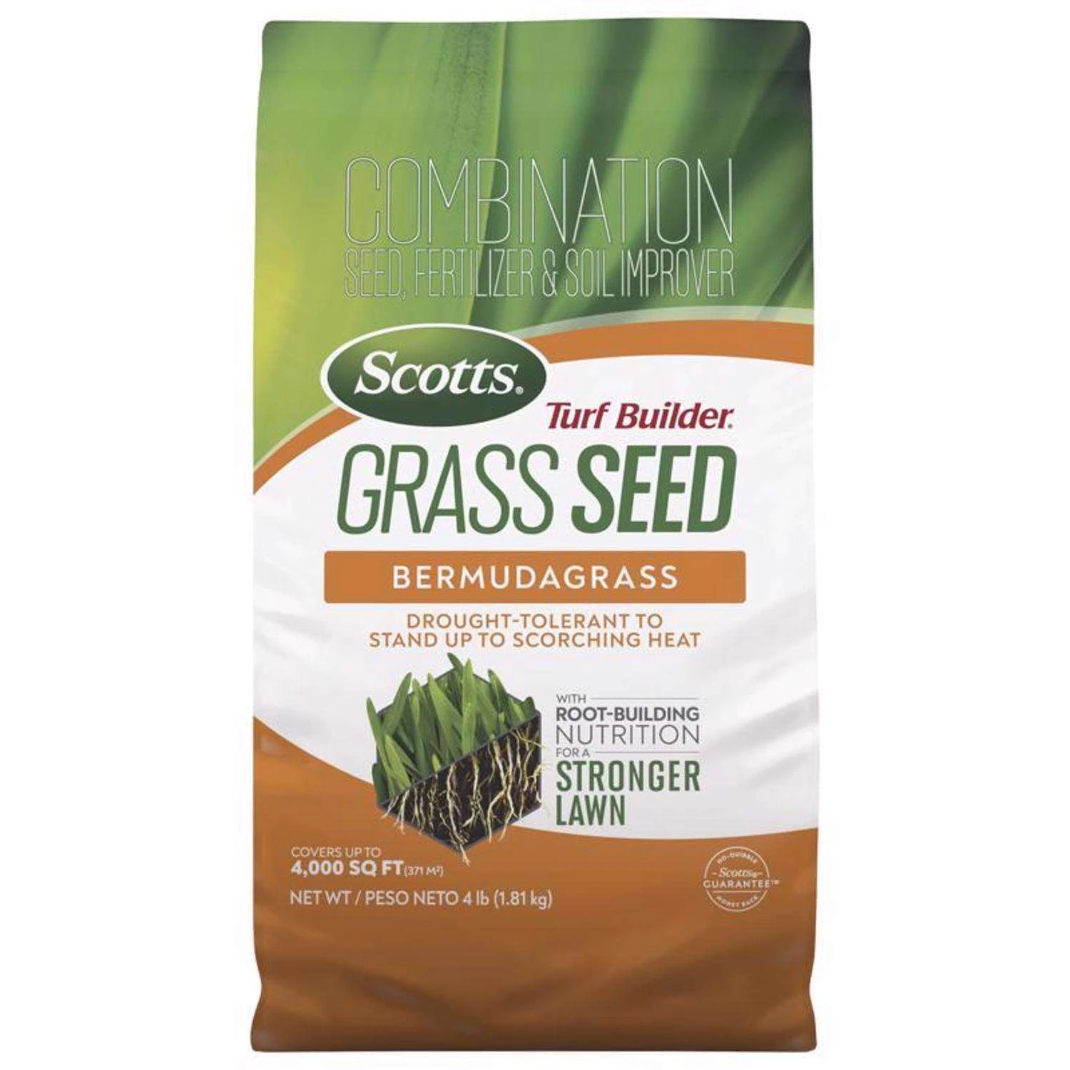 Scotts Turf Builder Bermuda Grass Sun Or Shade Fertilizer/Seed/Soil Improver 4 Lb 1 Scotts Turf Builder Bermuda Grass Sun Or Shade Fertilizer/Seed/Soil Improver 4 Lb