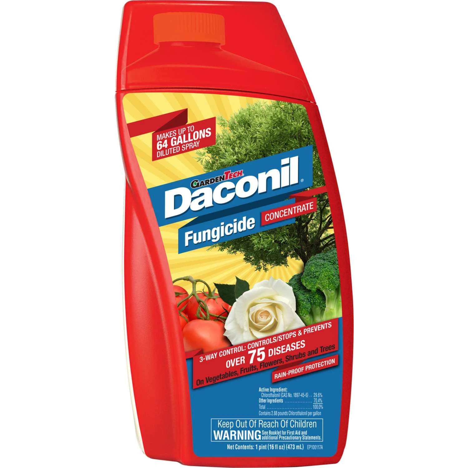 GardenTech Daconil Concentrated Liquid Fungicide 16 Oz 1 GardenTech Daconil Concentrated Liquid Fungicide 16 Oz