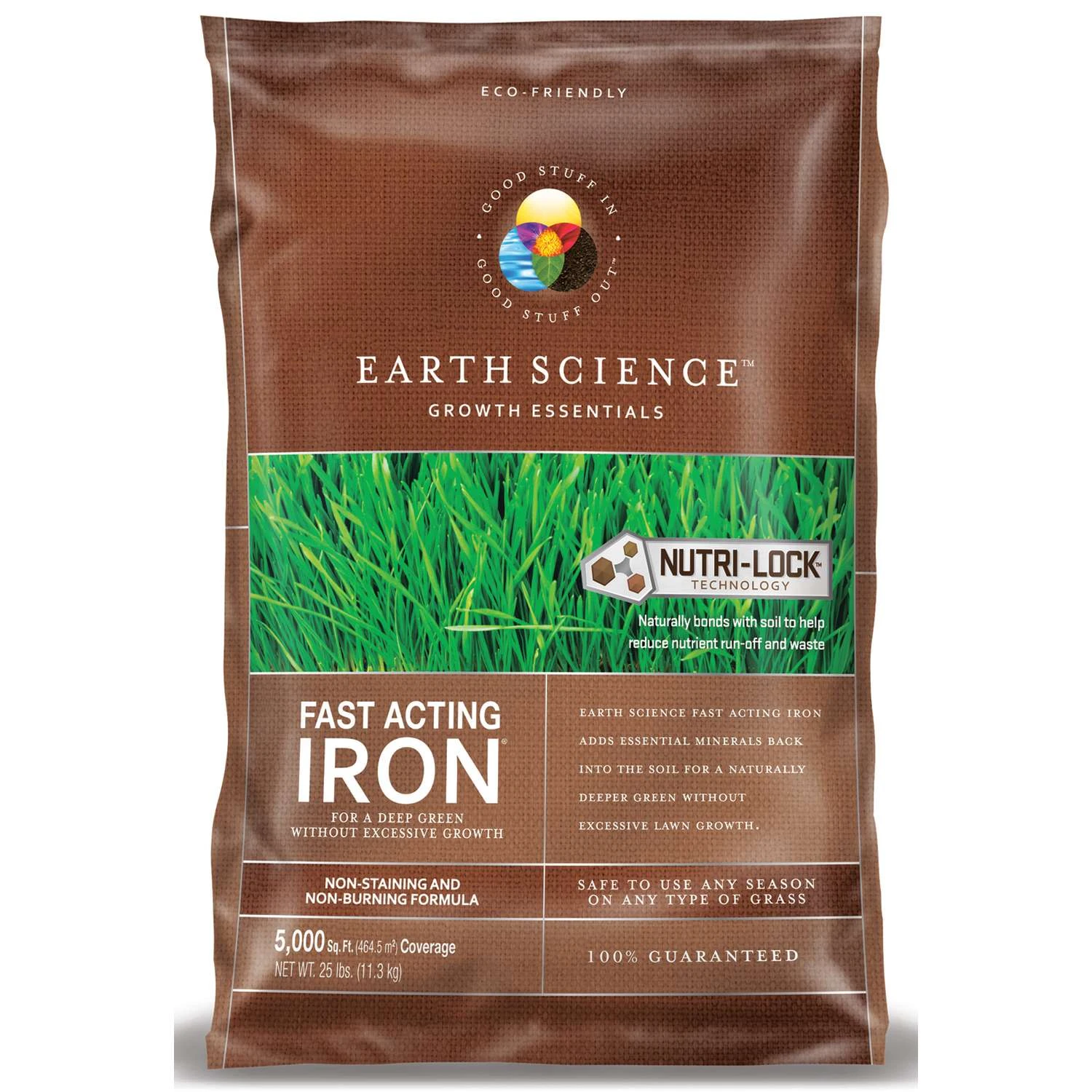 Earth Science Iron Treatment 5000 Sq Ft 25 Lb 1 Earth Science Iron Treatment 5000 Sq Ft 25 Lb