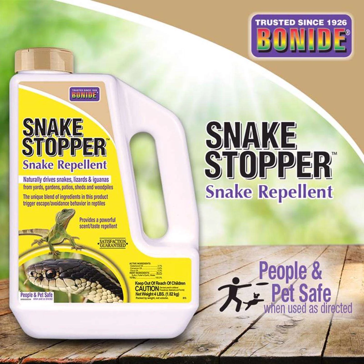 Bonide Snake Stopper Animal Repellent Granules For Snakes 4 Lb 1 Bonide Snake Stopper Animal Repellent Granules For Snakes 4 Lb