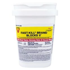 Victor Fast-Kill Brand Blocks II Toxic Rodenticide Bait Blocks For Mice And Rats 4 Lb