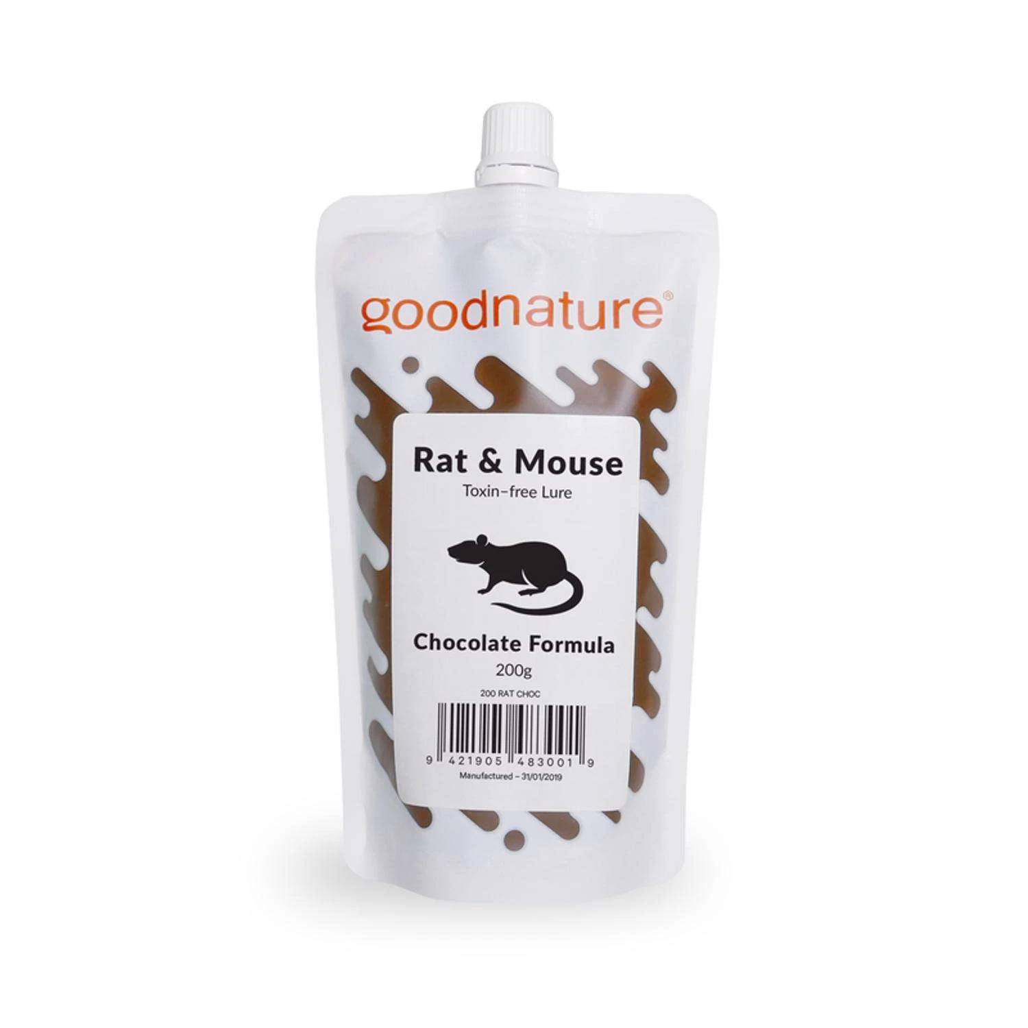 Goodnature Non-Toxic Chocolate-Flavored Bait Pouch For Mice And Rats 8.8 Oz 1 Pk 1 Goodnature Non-Toxic Chocolate-Flavored Bait Pouch For Mice And Rats 8.8 Oz 1 Pk