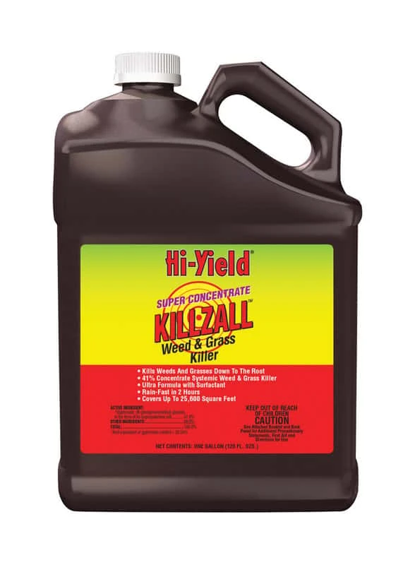 Hi-Yield Killzall Weed And Grass Killer Concentrate 1 Gal 1 Hi-Yield Killzall Weed And Grass Killer Concentrate 1 Gal