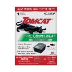 Tomcat Bait Station Blocks For Mice And Rats 4 Oz 1 Pk