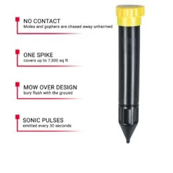Victor Sonic Spike Repeller For Gophers And Moles 2 Pk -Roundup Hub 984e8dc0 b20b 4270 9724 20e70ebd5583