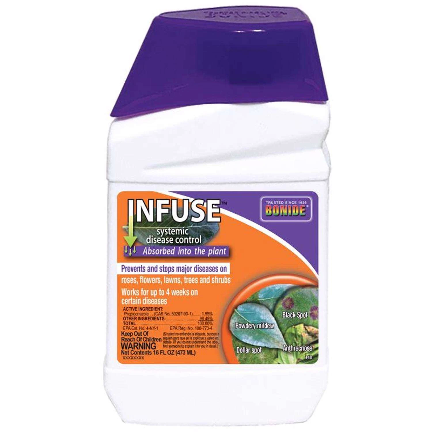 Bonide Infuse Concentrated Liquid Disease Control 16 Oz 1 Bonide Infuse Concentrated Liquid Disease Control 16 Oz