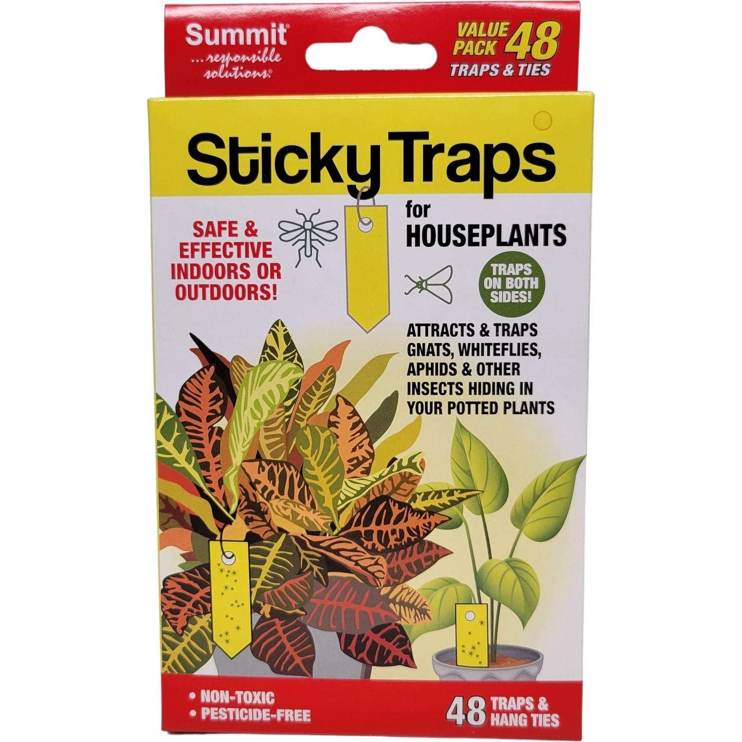 Summit Chemical Sticky Traps Sticky Trap 48 Pc 1 Summit Chemical Sticky Traps Sticky Trap 48 Pc