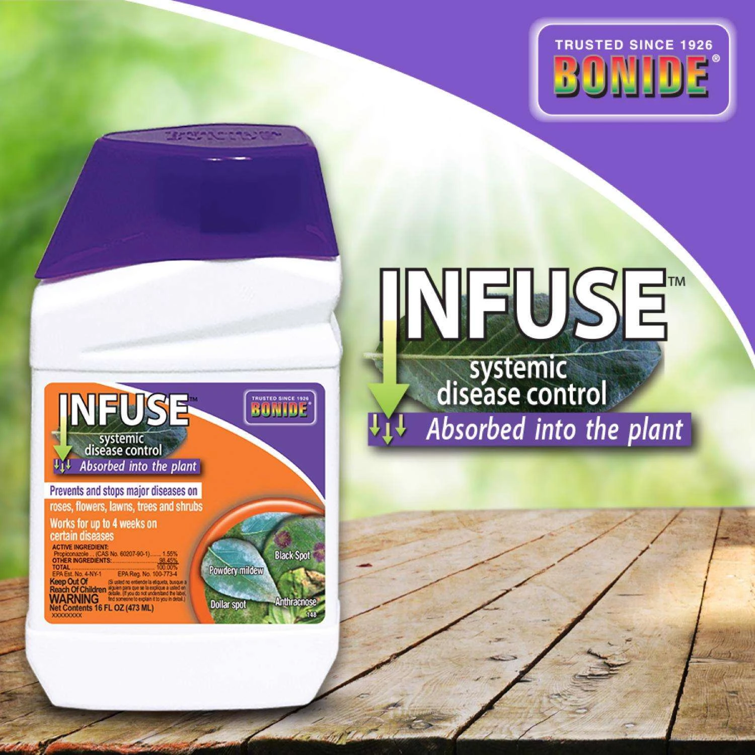 Bonide Infuse Concentrated Liquid Disease Control 16 Oz 6 Bonide Infuse Concentrated Liquid Disease Control 16 Oz - Image 6