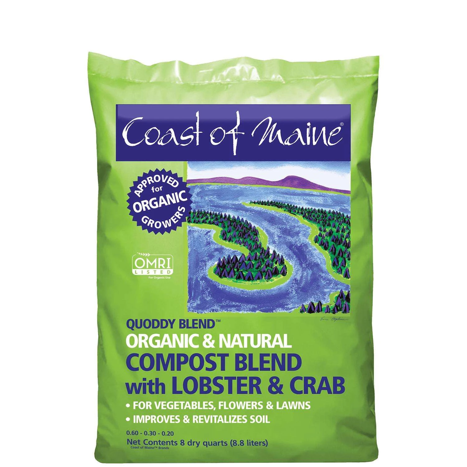 Coast Of Maine Quoddy Blend Organic Soil Conditioner 1 Cu Ft 1 Coast Of Maine Quoddy Blend Organic Soil Conditioner 1 Cu Ft