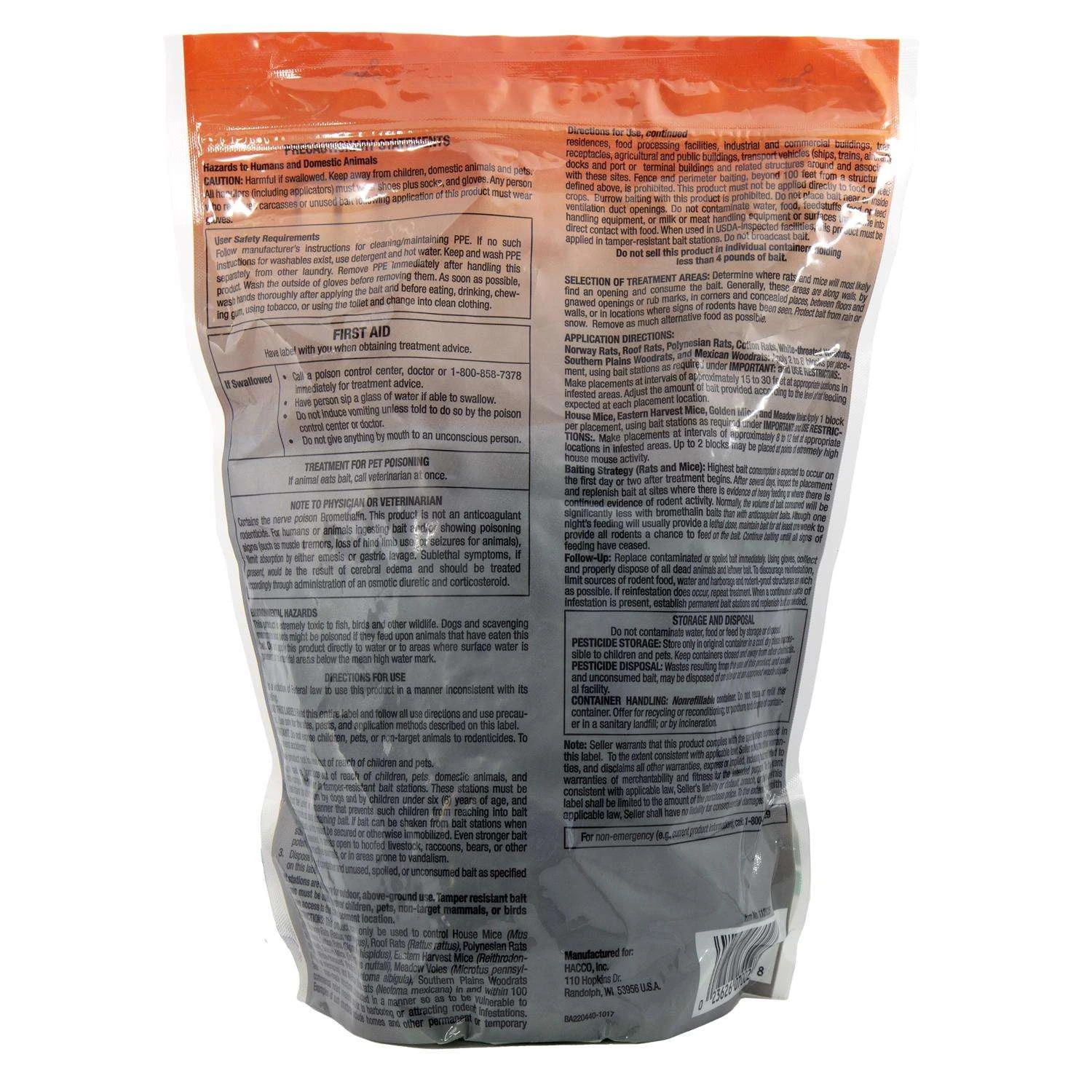 CyKill Bait Blocks For Mice And Rats 4 Lb 86 Pk 4 CyKill Bait Blocks For Mice And Rats 4 Lb 86 Pk - Image 4