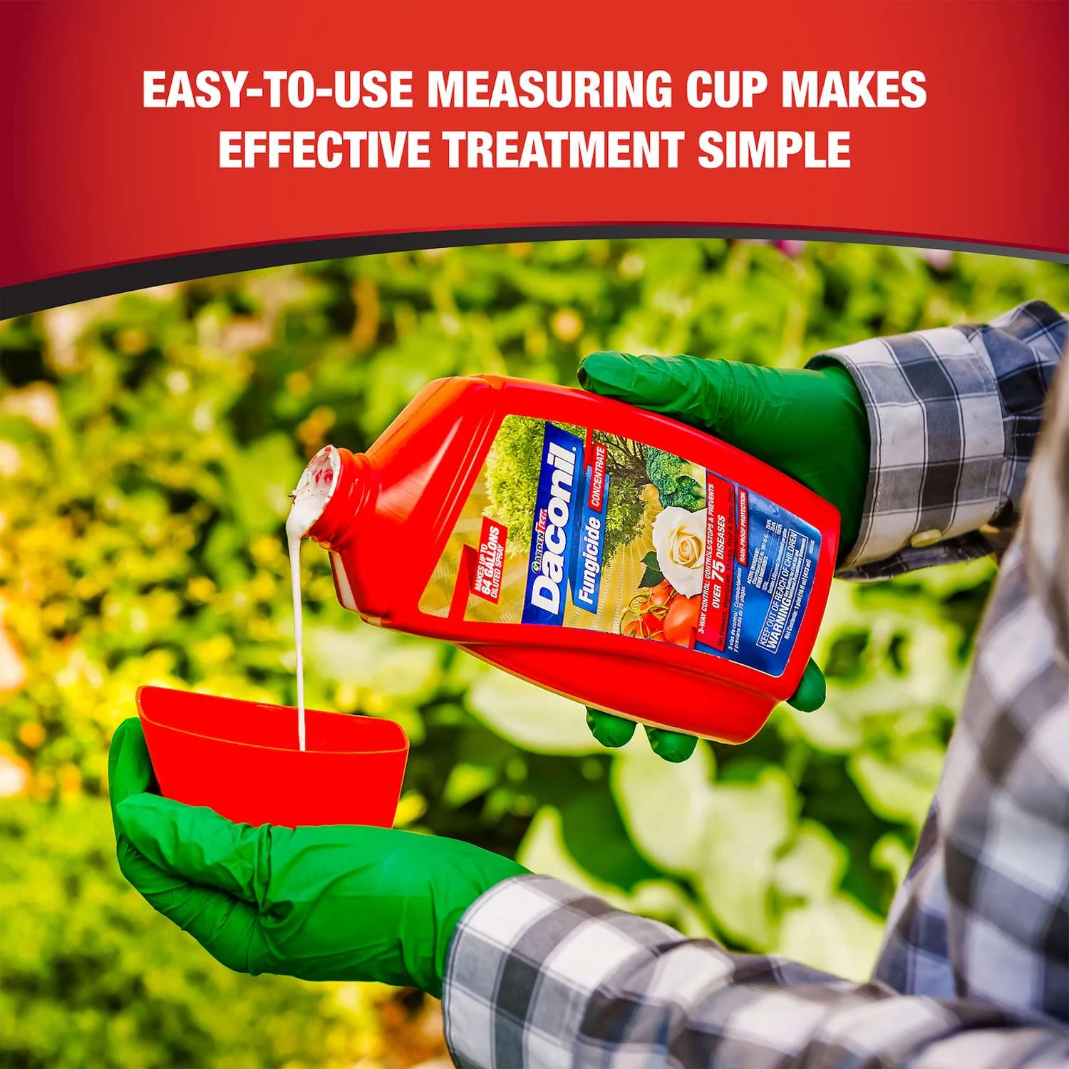 GardenTech Daconil Concentrated Liquid Fungicide 16 Oz 2 GardenTech Daconil Concentrated Liquid Fungicide 16 Oz - Image 2